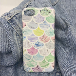 iPhone 7/8 Case Matte Marble Cover